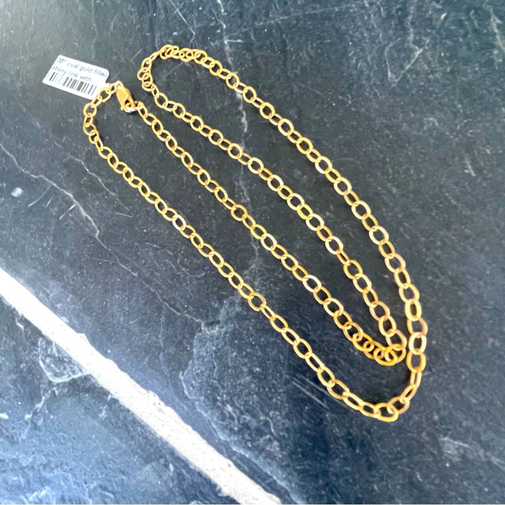 Elegant 1/20 12kt. Gold Filled 20” Chain Necklace